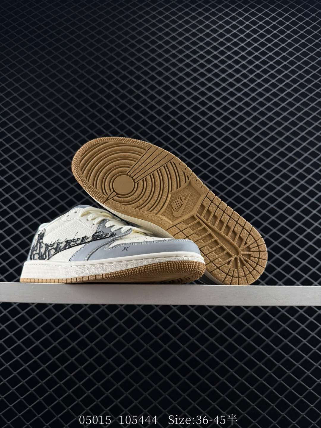 Travis Scott x Air Jordan 1 ” Reverse Mocha “